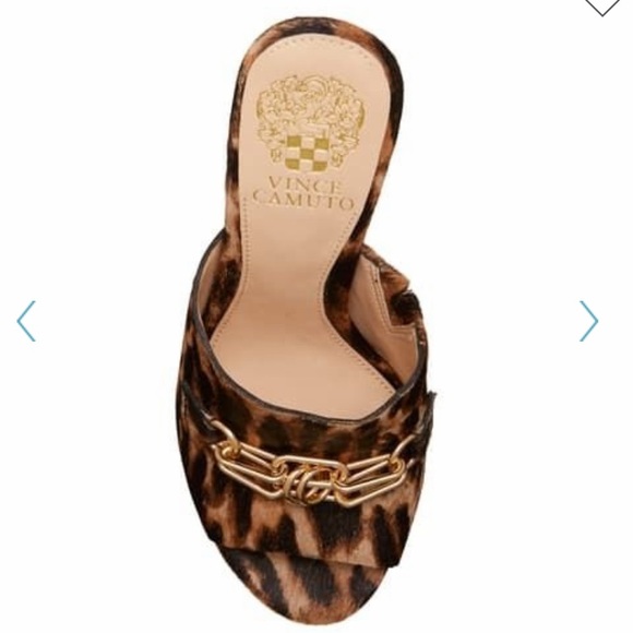 Vince Camuto Leopard Heel Sandal - Picture 5 of 8